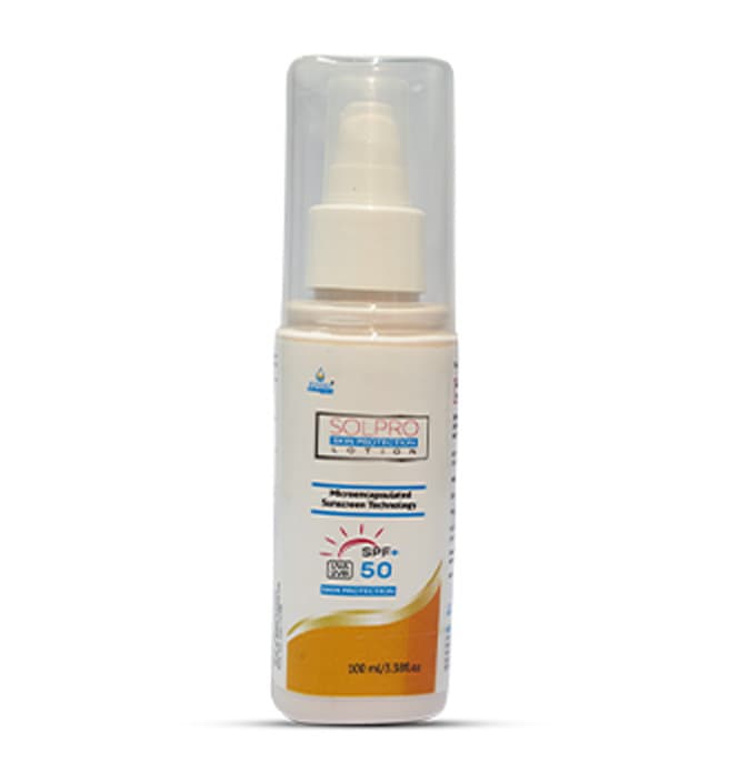 SOLPRO SUNSCREEN SKIN PROTECTION LOTION 100ML