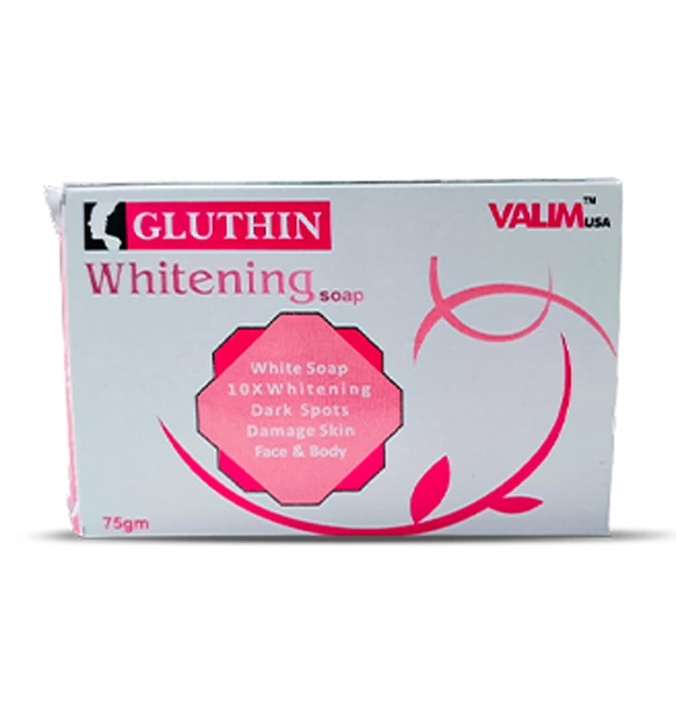 GLUTHIN WHITENING SOAP 75GM (VALIM-USA) BEST WHITENING SOAP