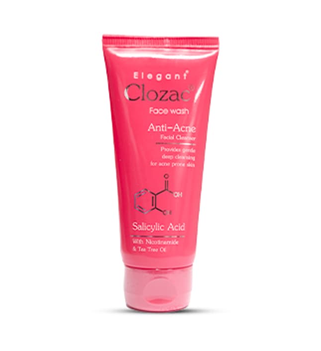 Clozac Anti Acne Face Wash Gel  || Best Face Wash For Acne