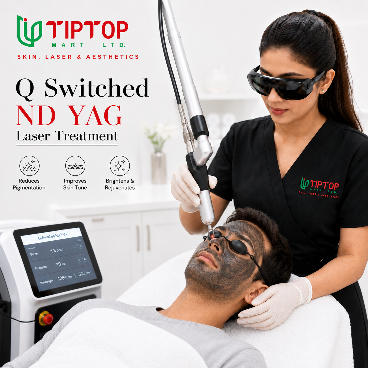 Q Switched ND YAG Laser Treatment