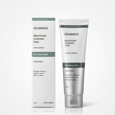CELERANICO Brightening Cleansing Foam Niacinamide 120ml