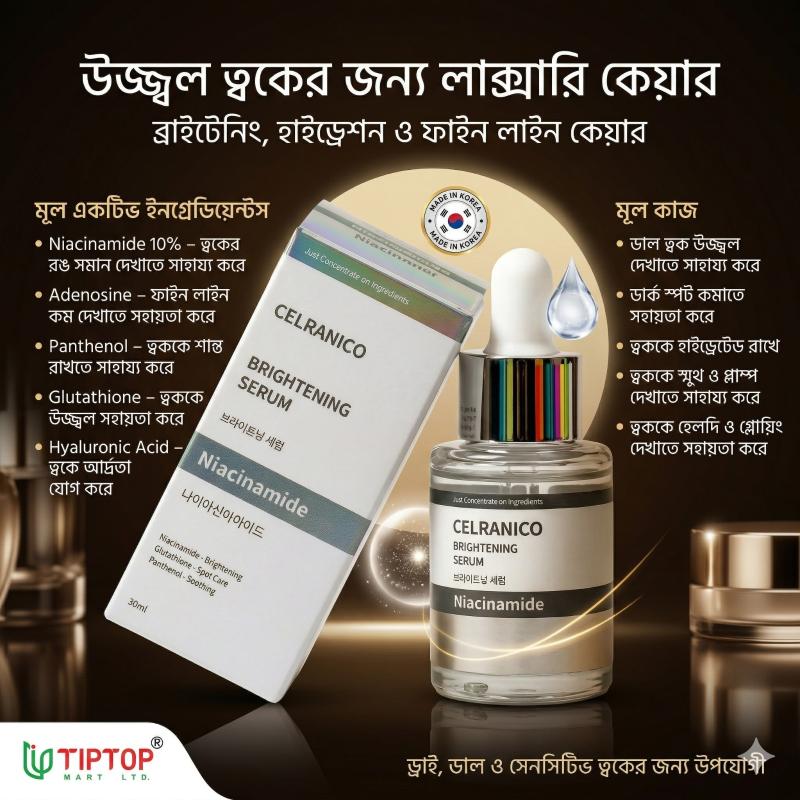 CELERANICO Brightening Serum Niacinamide Serum 30ml