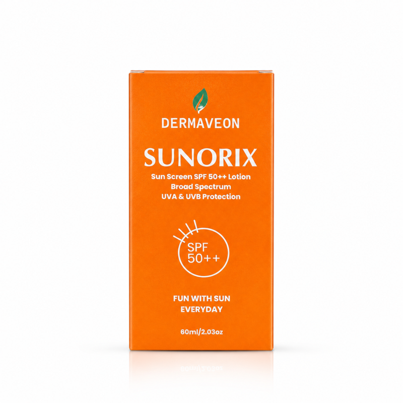 DERMAVEON SUNORIX Sun Screen SPF 50++ Lotion (60ml / 2.03 fl. oz.)