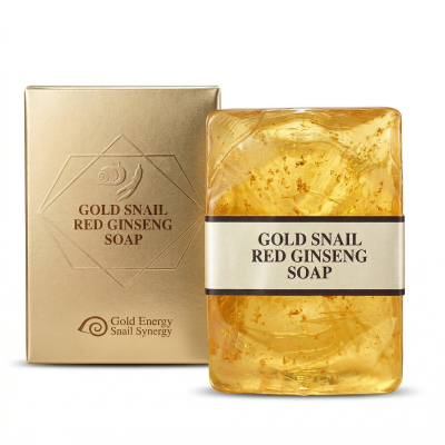 Gold Energy Snail Synergy Gold Snail Red Ginseng Soap