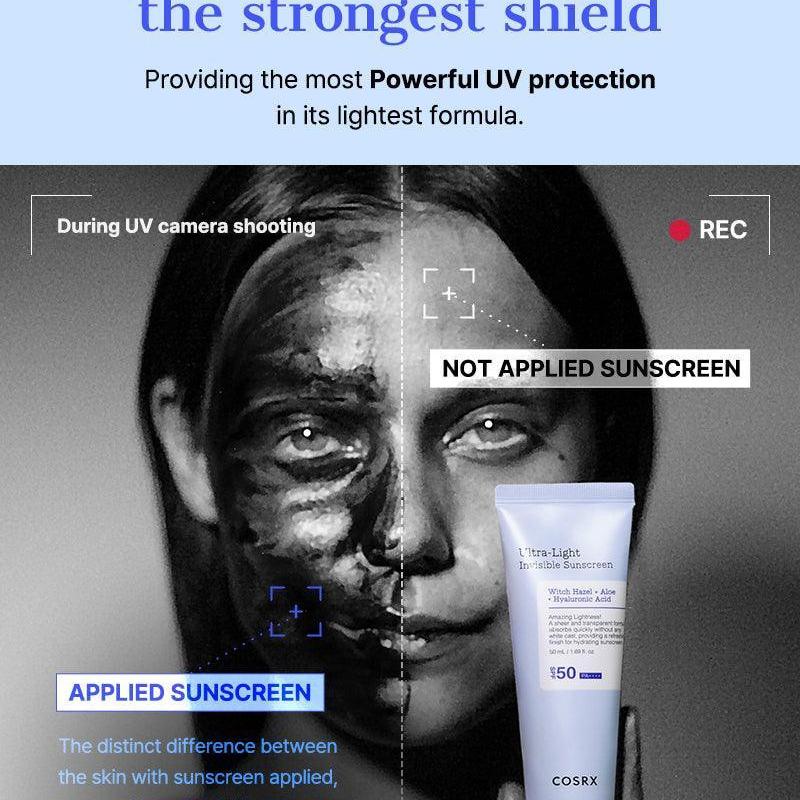 COSRX Ultra-Light Invisible Sunscreen SPF50 PA++++ 50ml
