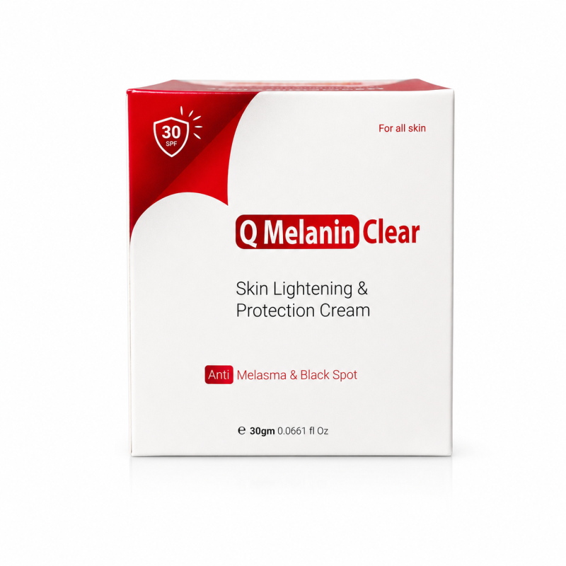 Q Melanin Clear Skin Lightening & Protection Cream (30g)