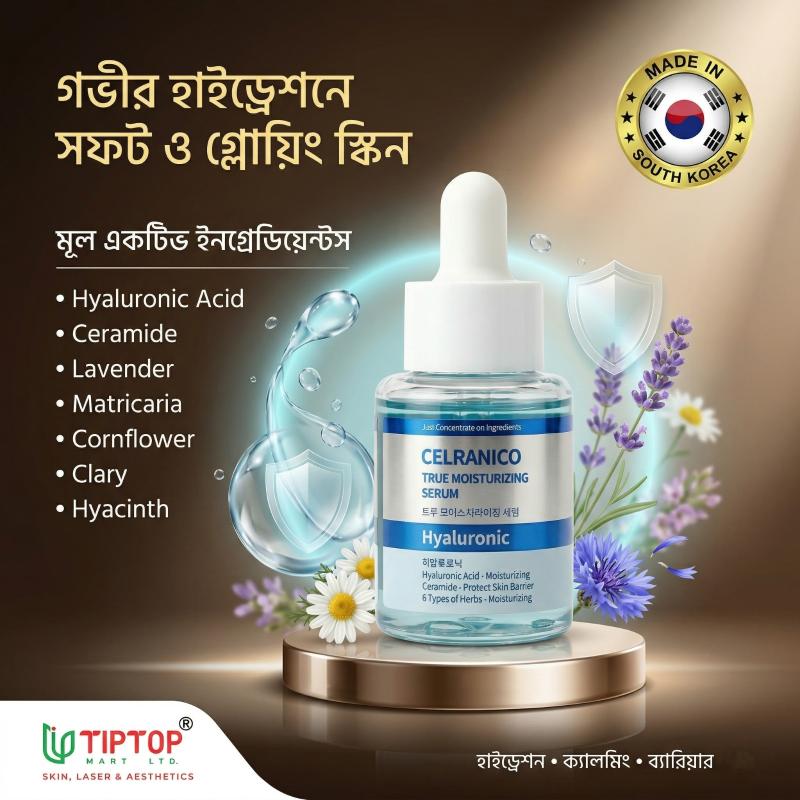 CELRANICO True Moisturizing Serum Hyaluronic Serum 30ml